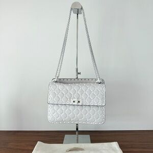 Valentino Spike Quilted leather Bag in Medium